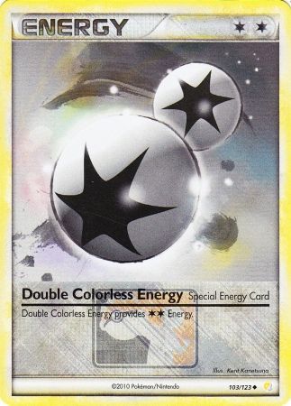 Double Colorless Energy (103/123) (League Promo) [HeartGold & SoulSilver: Base Set] - Waypoint Games CA