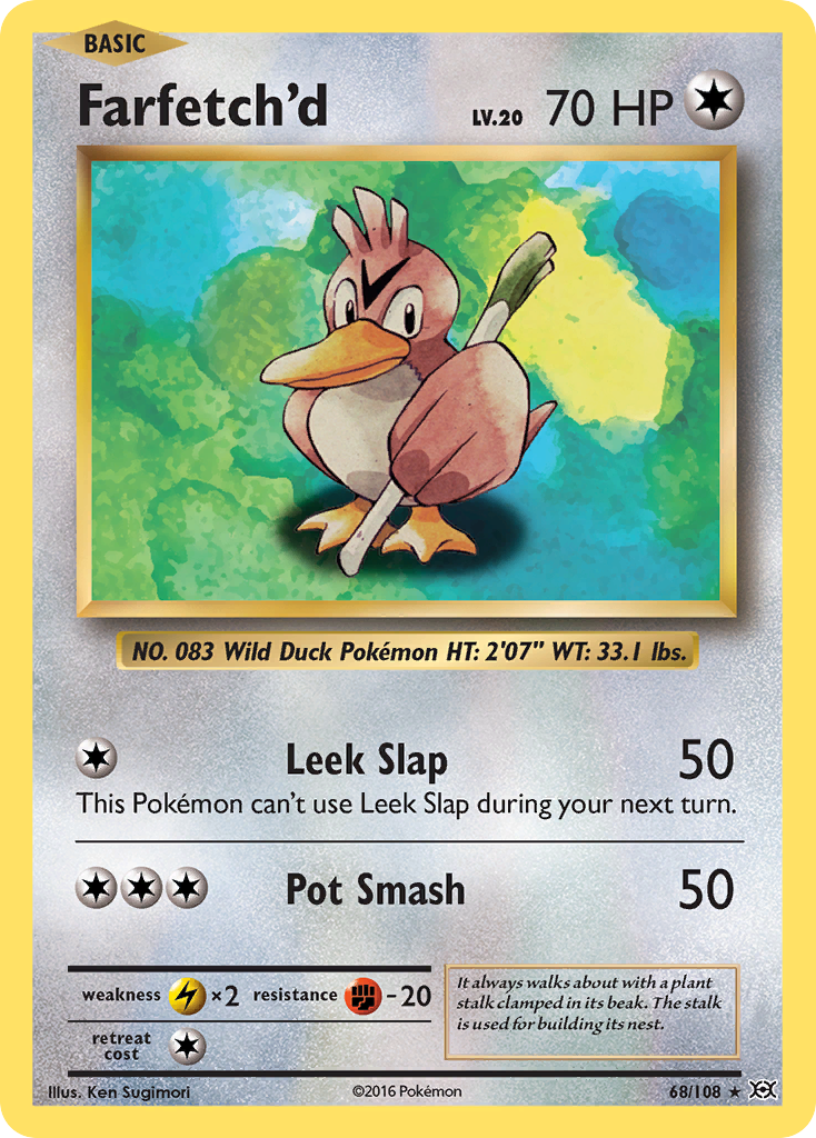 Farfetch'd (68/108) [XY: Evolutions] - Waypoint Games CA