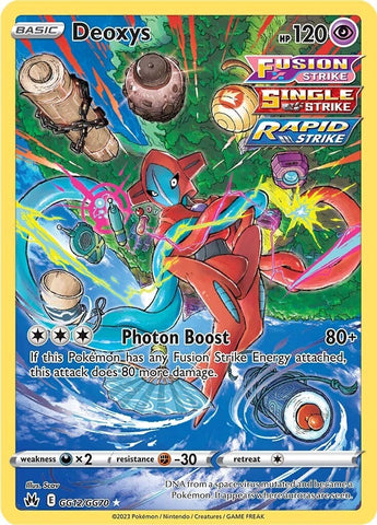 Deoxys (GG12/GG70) [Sword & Shield: Crown Zenith] - Waypoint Games CA