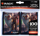 Ultra Pro MTG 100ct Ikoria Standard Sleeves - Lukka, Coppercoat Outcast