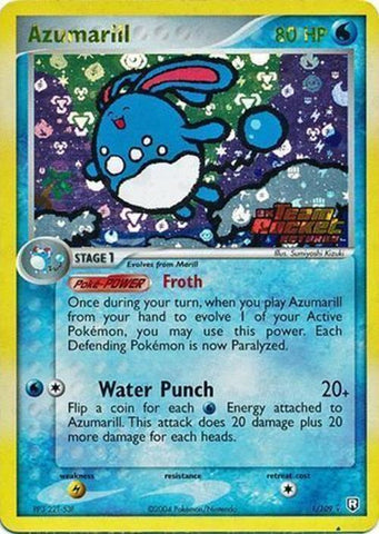 Azumarill (1/109) (Stamped) [EX: Team Rocket Returns] - Waypoint Games CA