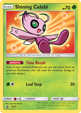 Shining Celebi (SM79) [Sun & Moon: Black Star Promos] - Waypoint Games CA