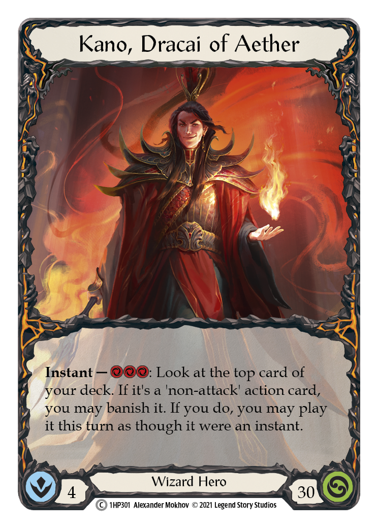 Kano, Dracai of Aether [1HP301] (History Pack 1) - Waypoint Games CA