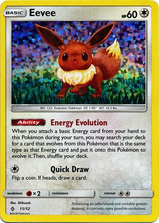 Eevee (11/12) [McDonald's Promos: 2018 Collection] - Waypoint Games CA