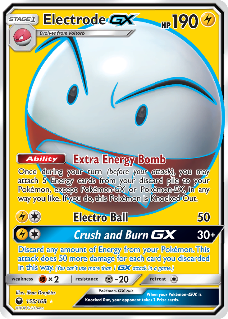 Electrode GX (155/168) [Sun & Moon: Celestial Storm] - Waypoint Games CA