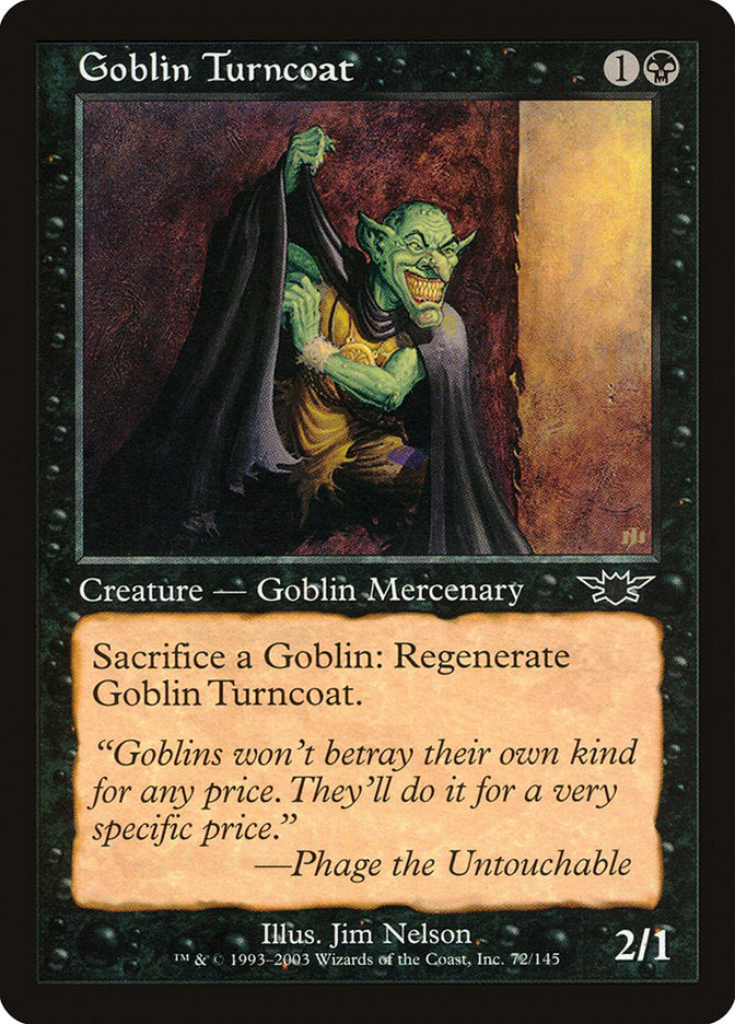 Goblin Turncoat [Legions] - Waypoint Games CA