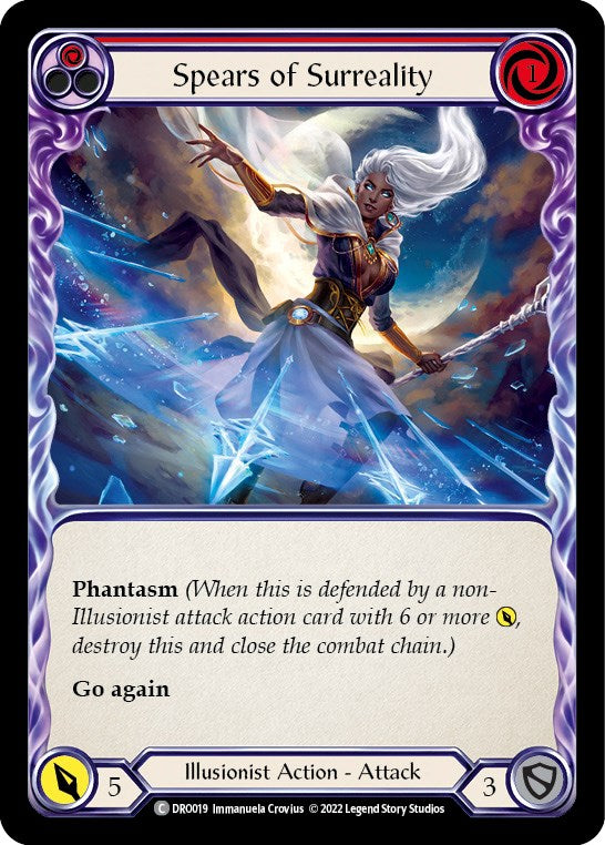 Spears of Surreality [DRO019] (Uprising Dromai Blitz Deck) - Waypoint Games CA