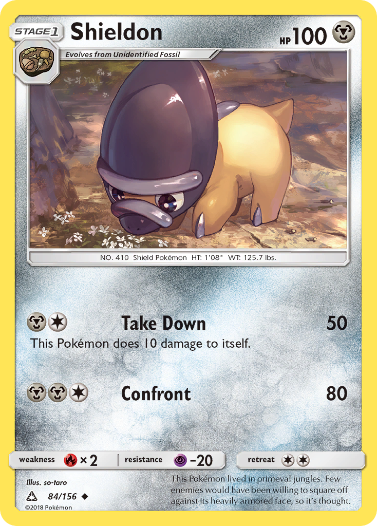 Shieldon (84/156) [Sun & Moon: Ultra Prism] - Waypoint Games CA