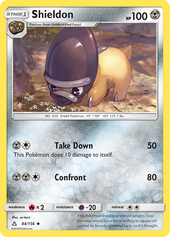 Shieldon (84/156) [Sun & Moon: Ultra Prism] - Waypoint Games CA