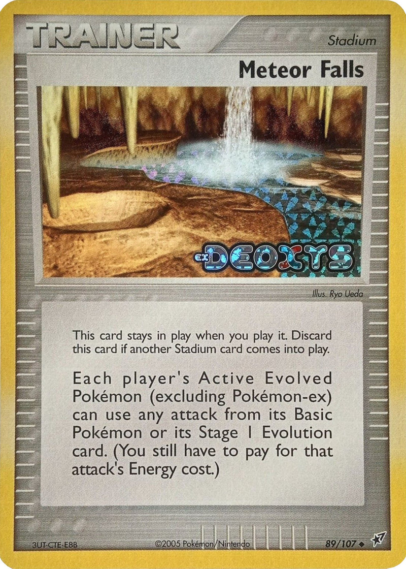 Meteor Falls (89/107) (Stamped) [EX: Deoxys] - Waypoint Games CA