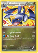 Garchomp (91/124) (Cracked Ice Holo) (Theme Deck Exclusive) [Black & White: Dragons Exalted] - Waypoint Games CA
