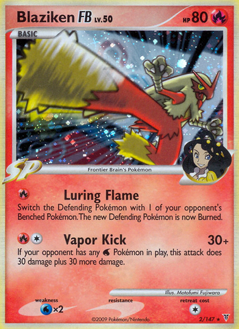 Blaziken FB (2/147) [Platinum: Supreme Victors] - Waypoint Games CA