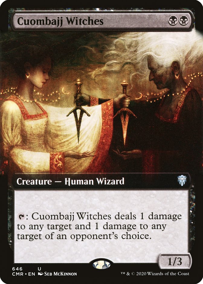 Cuombajj Witches (Extended Art) [Commander Legends] - Waypoint Games CA