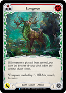 Evergreen (Red) [ELE119] (Tales of Aria)  1st Edition Normal - Waypoint Games CA