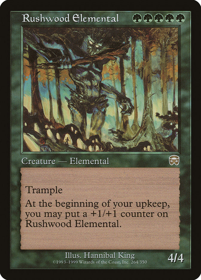 Rushwood Elemental [Mercadian Masques] - Waypoint Games CA