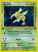Scyther (10/64) [Jungle 1st Edition] - Waypoint Games CA