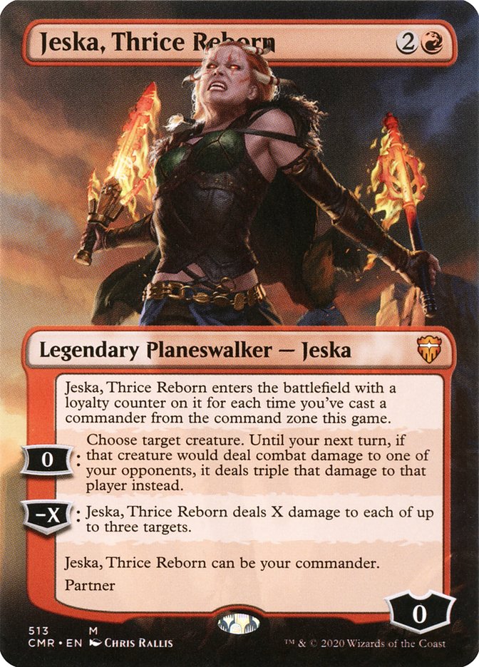 Jeska, Thrice Reborn (Borderless) [Commander Legends] - Waypoint Games CA