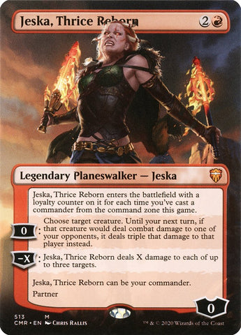 Jeska, Thrice Reborn (Borderless) [Commander Legends] - Waypoint Games CA