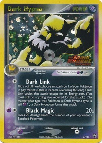 Dark Hypno (6/109) (Stamped) [EX: Team Rocket Returns] - Waypoint Games CA