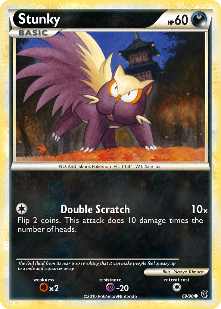 Stunky (69/90) [HeartGold & SoulSilver: Undaunted] - Waypoint Games CA