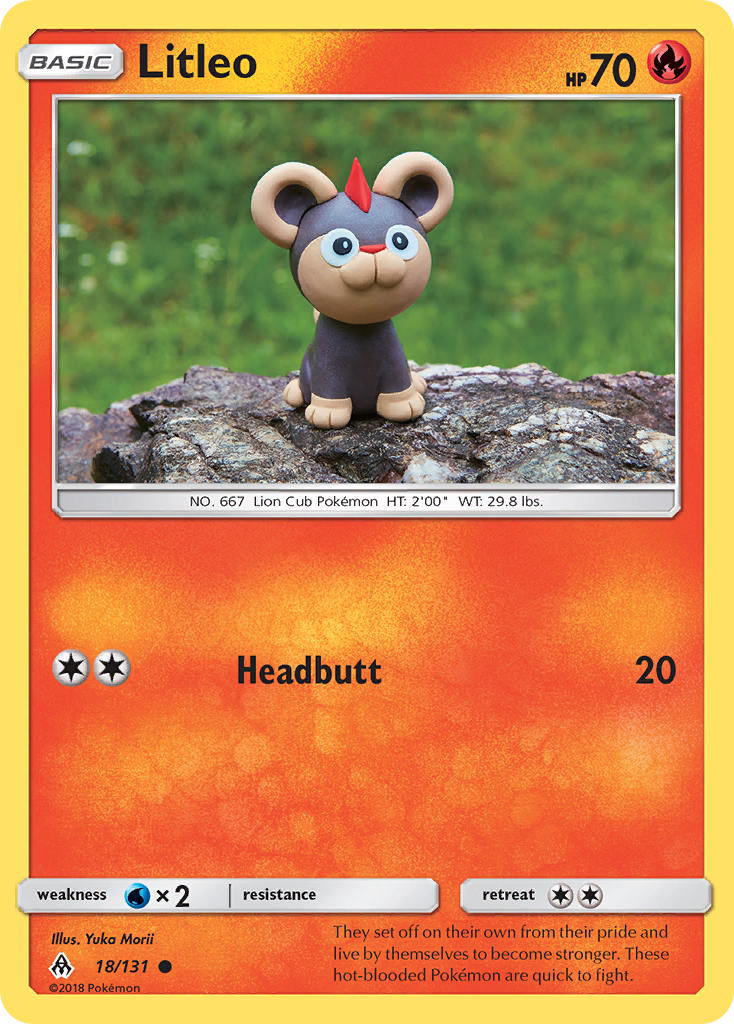 Litleo (18/131) [Sun & Moon: Forbidden Light] - Waypoint Games CA