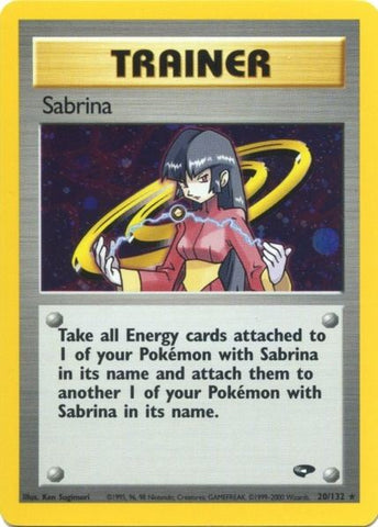 Sabrina (20/132) [Gym Challenge Unlimited] - Waypoint Games CA