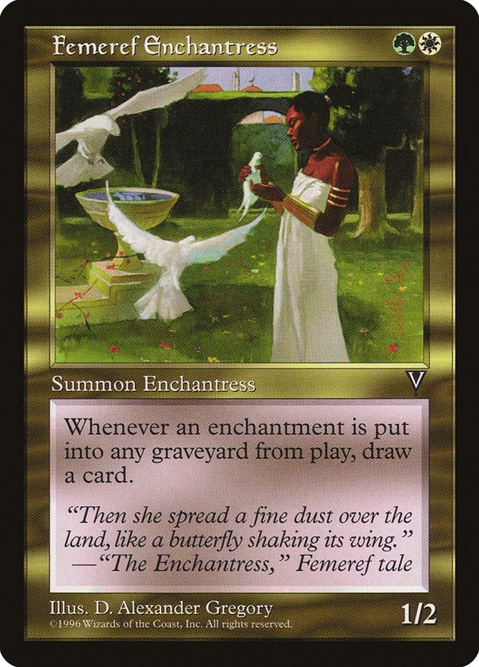 Femeref Enchantress [Visions] - Waypoint Games CA