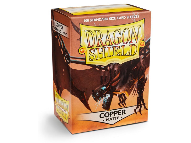 Dragon Shield Matte Copper Sleeves 100ct