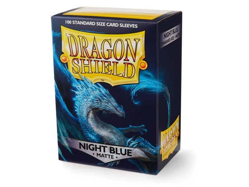 Dragon Shield Matte Night Blue Sleeves 100ct