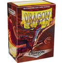 Dragon Shield Matte Crimson 100ct