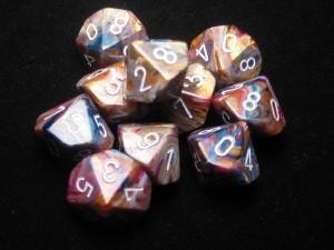 Chessex: Festive™ 7 Piece DICE SET