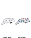 Star Trek: Deep Cuts Unpainted Miniatures: Defiant Class