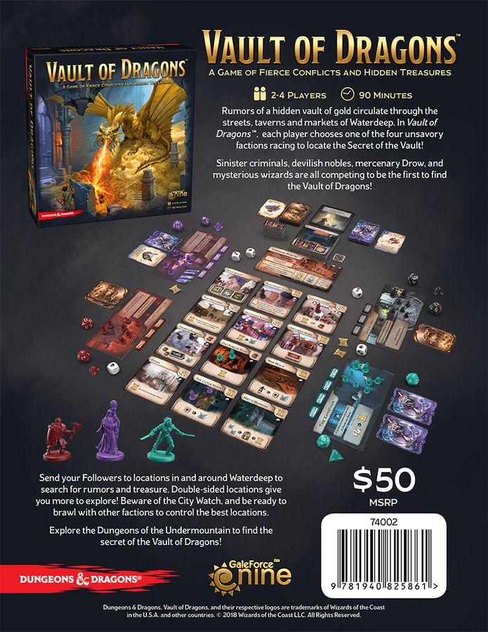 Dungeons & Dragons - Vault of Dragons Board Game