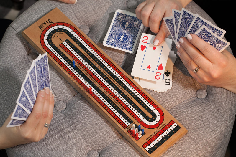 Bicycle 3-Track Cribbage Board