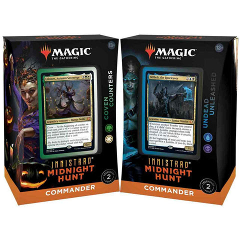 Innistrad: Midnight Hunt Commander Decks - Set of 2 [Preorder: Sept 24th]