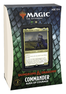 Adventures in the Forgotten Realms Commander Deck - Aura of Courage [Preorder: July 23rd]