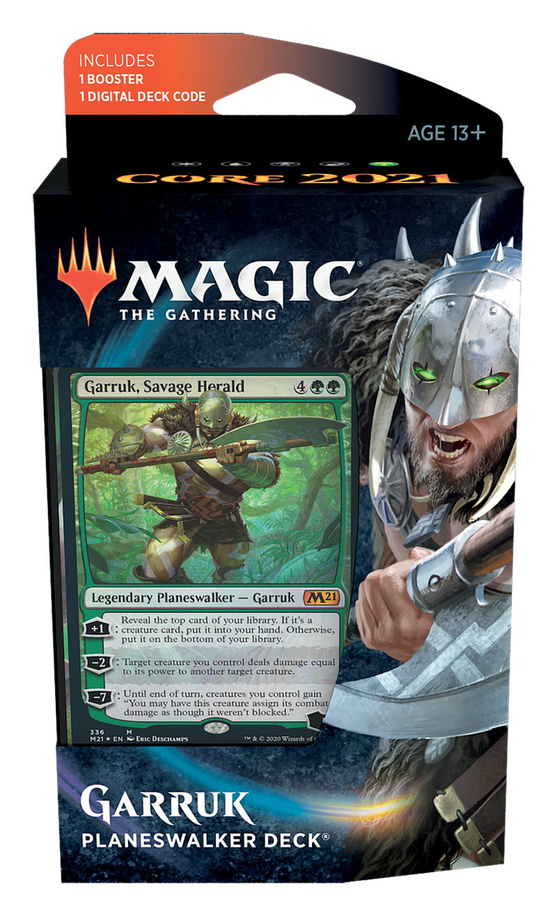 Core 2021 Set of 5 Planeswalker Decks