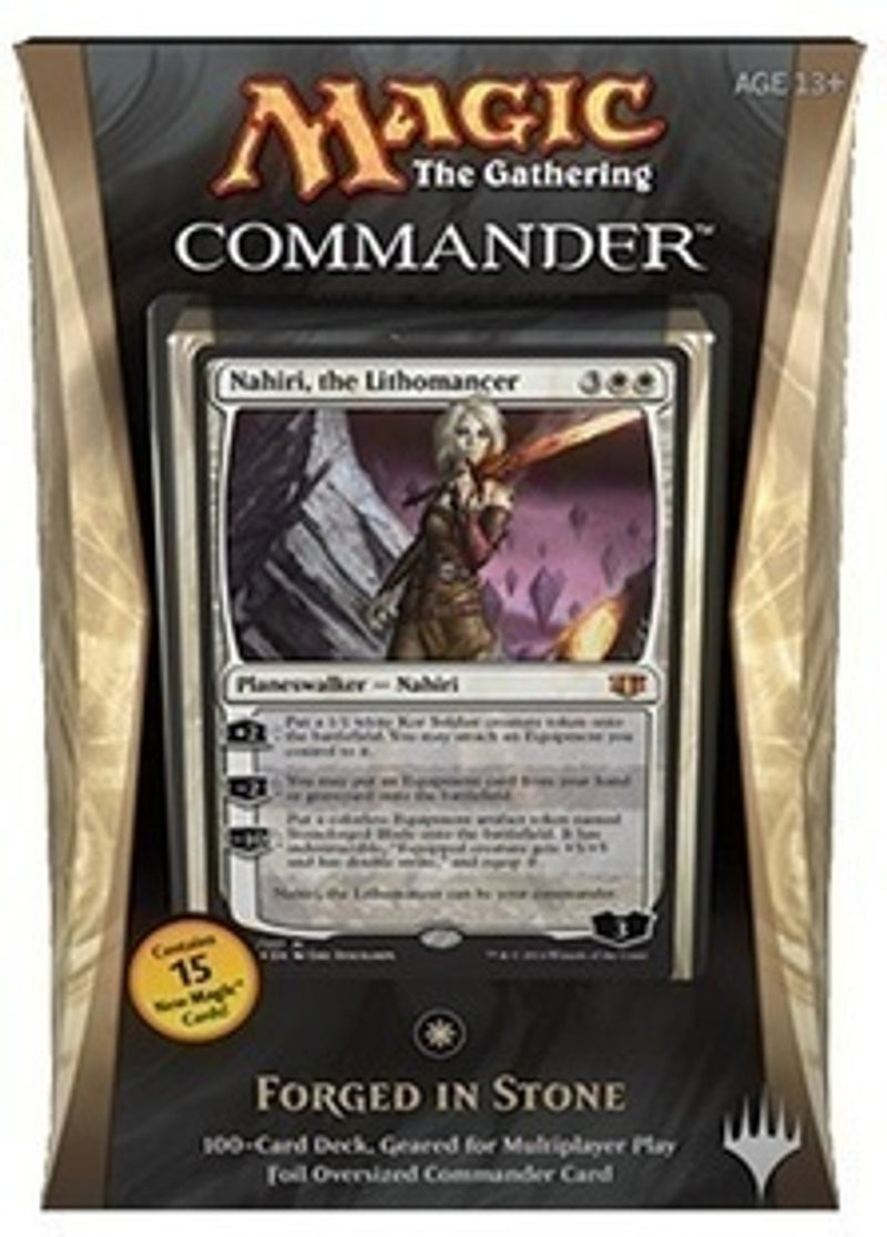 Forged in Stone Commander Deck 2014