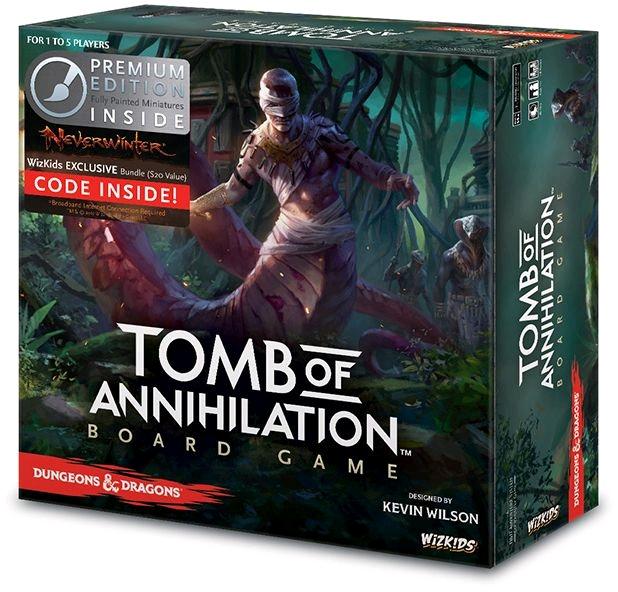 Dungeons & Dragons - Tomb of Annihilation Board Game Premium Edition - Waypoint Games CA