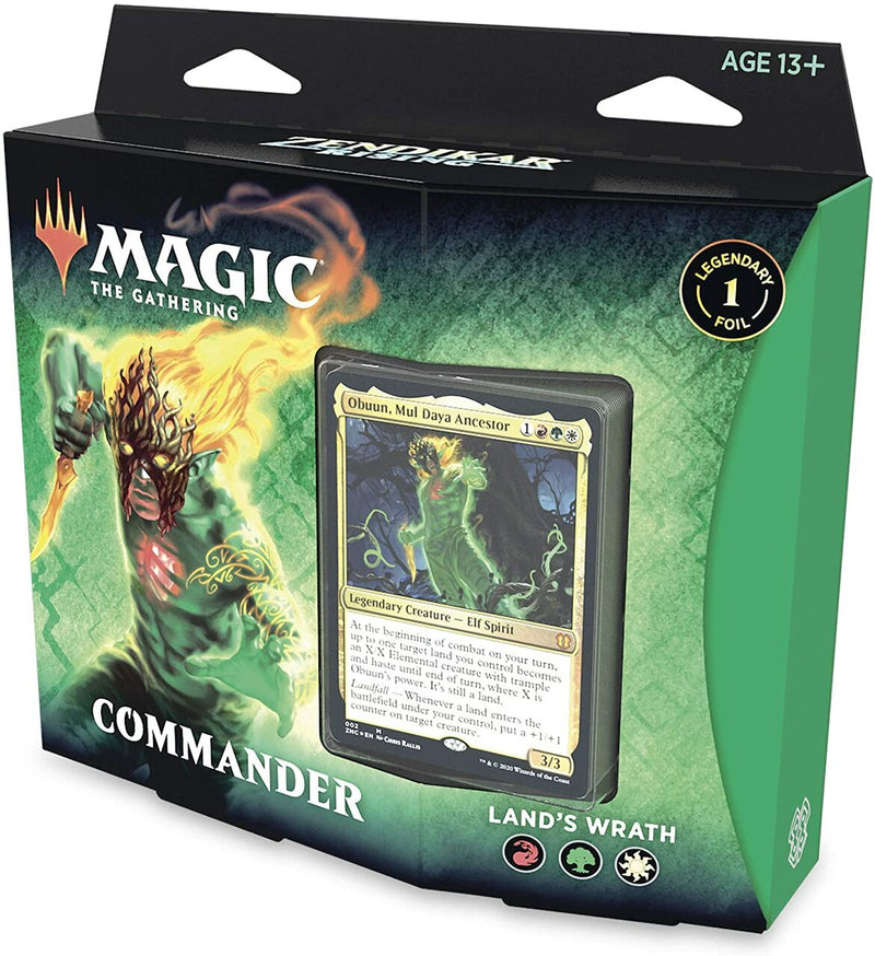 Zendikar Rising Commander Deck: Land's Wrath
