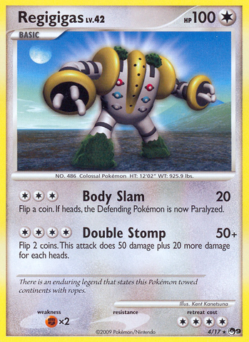 Regigigas (4/17) [POP Series 9] - Waypoint Games CA