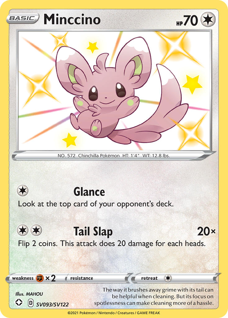 Minccino (SV093/SV122) [Sword & Shield: Shining Fates] - Waypoint Games CA