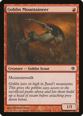 Goblin Mountaineer [Shards of Alara] - Waypoint Games CA