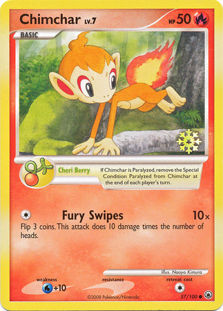 Chimchar (57/100) [Countdown Calendar Promos] - Waypoint Games CA