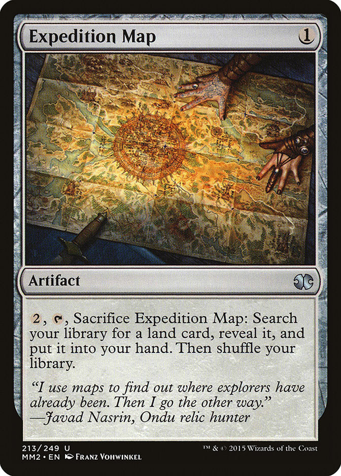 Expedition Map [Modern Masters 2015] - Waypoint Games CA