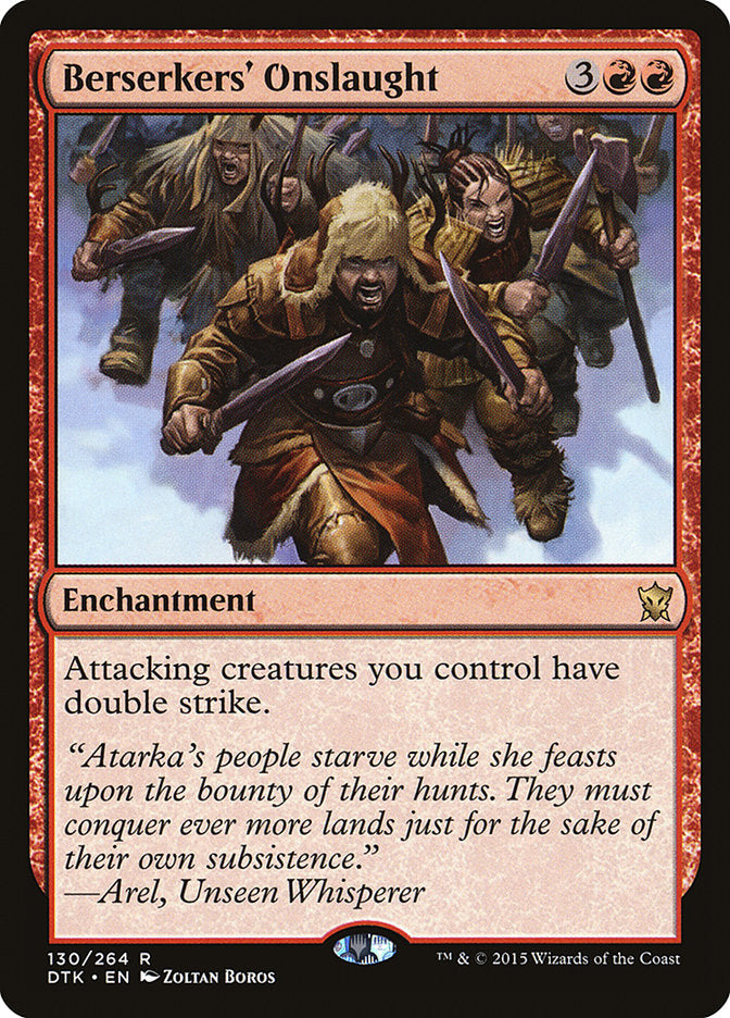Berserkers' Onslaught [Dragons of Tarkir] - Waypoint Games CA