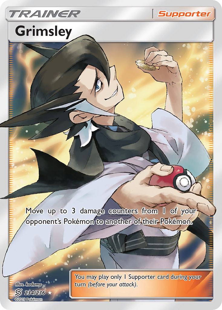 Grimsley (234/236) [Sun & Moon: Unified Minds] - Waypoint Games CA