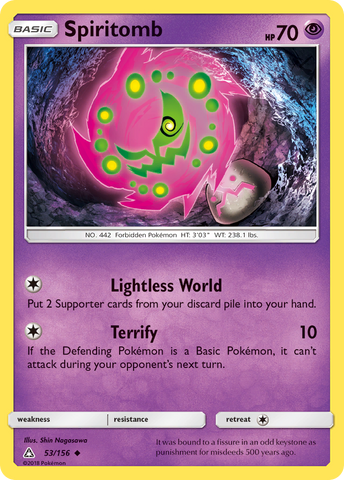 Spiritomb (53/156) [Sun & Moon: Ultra Prism] - Waypoint Games CA
