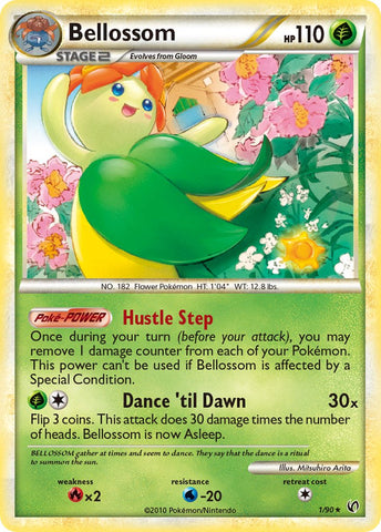 Bellossom (1/90) (Theme Deck Exclusive) [HeartGold & SoulSilver: Undaunted] - Waypoint Games CA