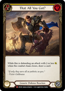That All You Got? [UPR189] (Uprising) - Waypoint Games CA